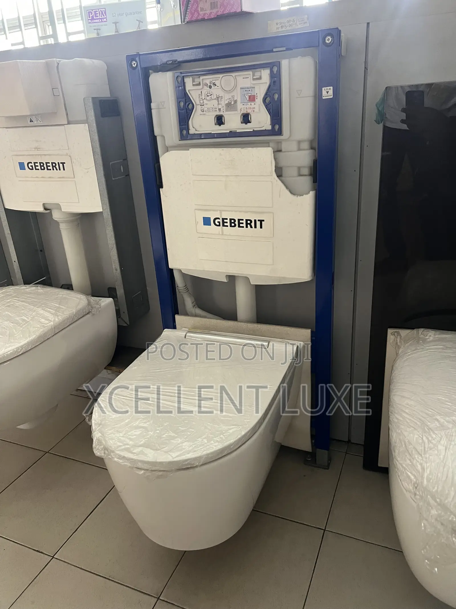 Geberit One Wall Hung Wc and Doufix Concealed Tank