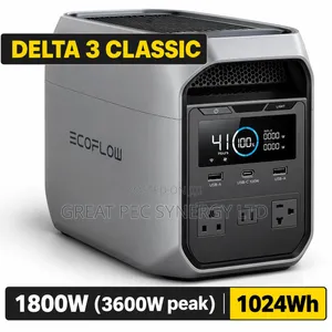 Ecoflow Delta 3 Classic - Power Station 1024wh - 1800w