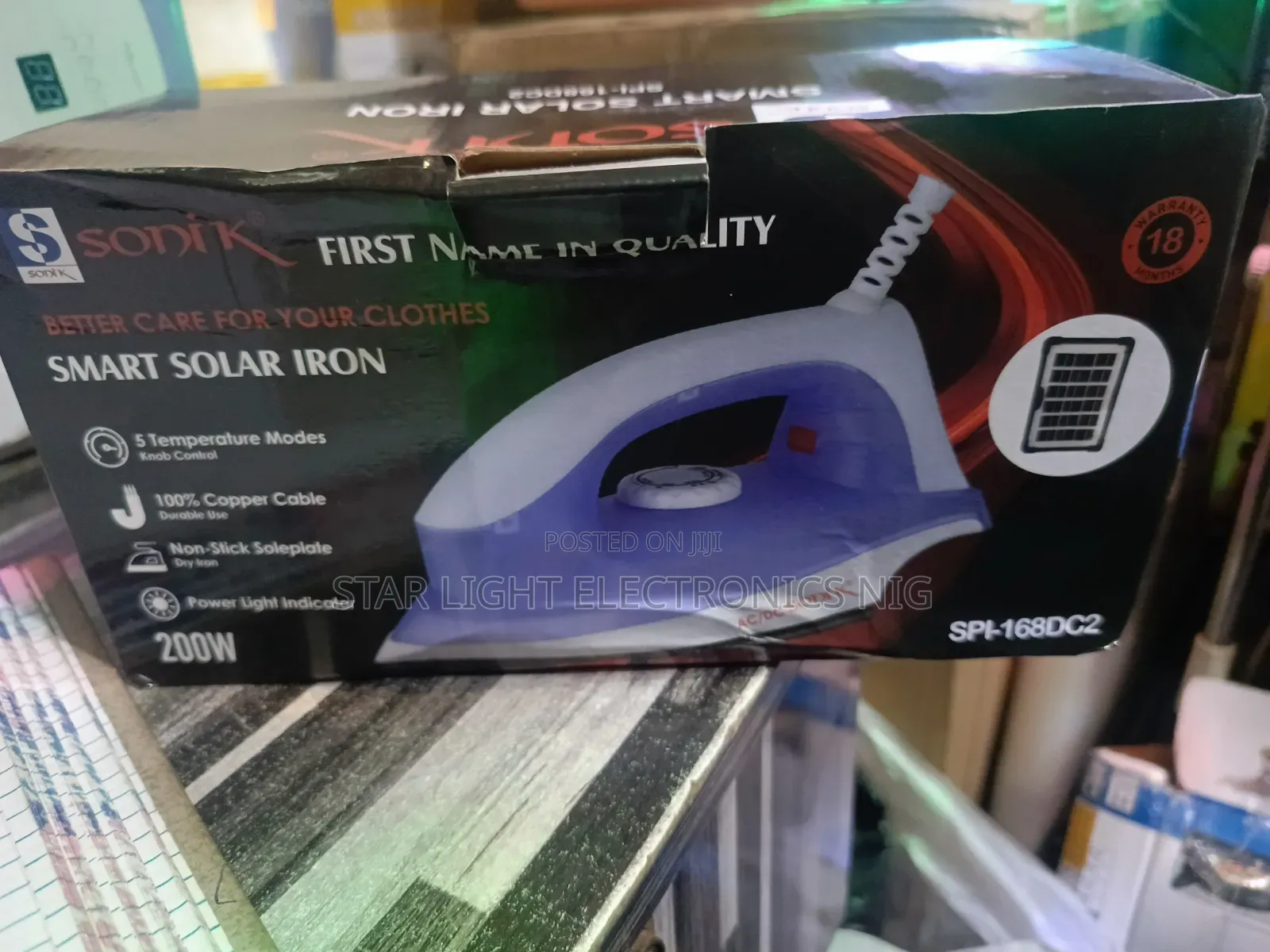 Smart Solar Iron