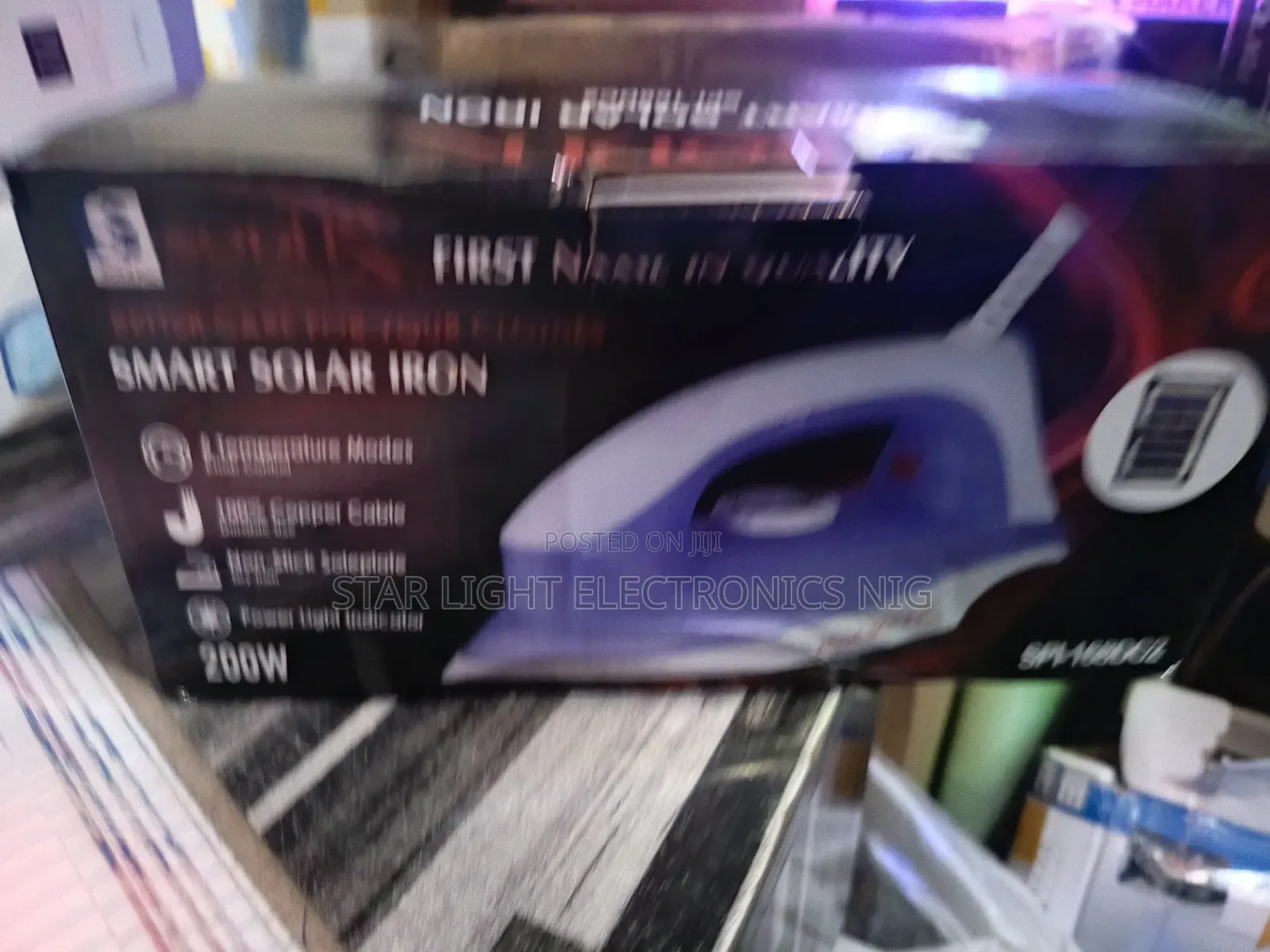 Smart Solar Iron