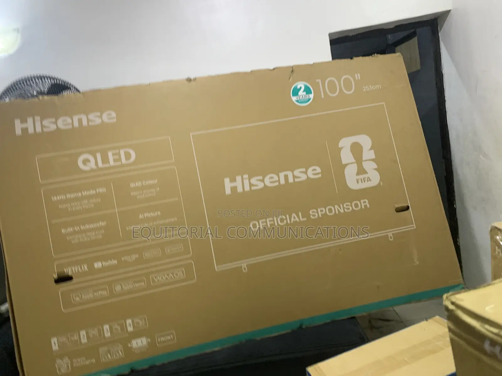 Hisense 100 Inches 4K UHD QLED Television