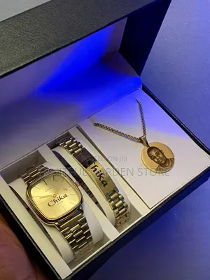 Gold Luxury 3-in-1 Custom Gift