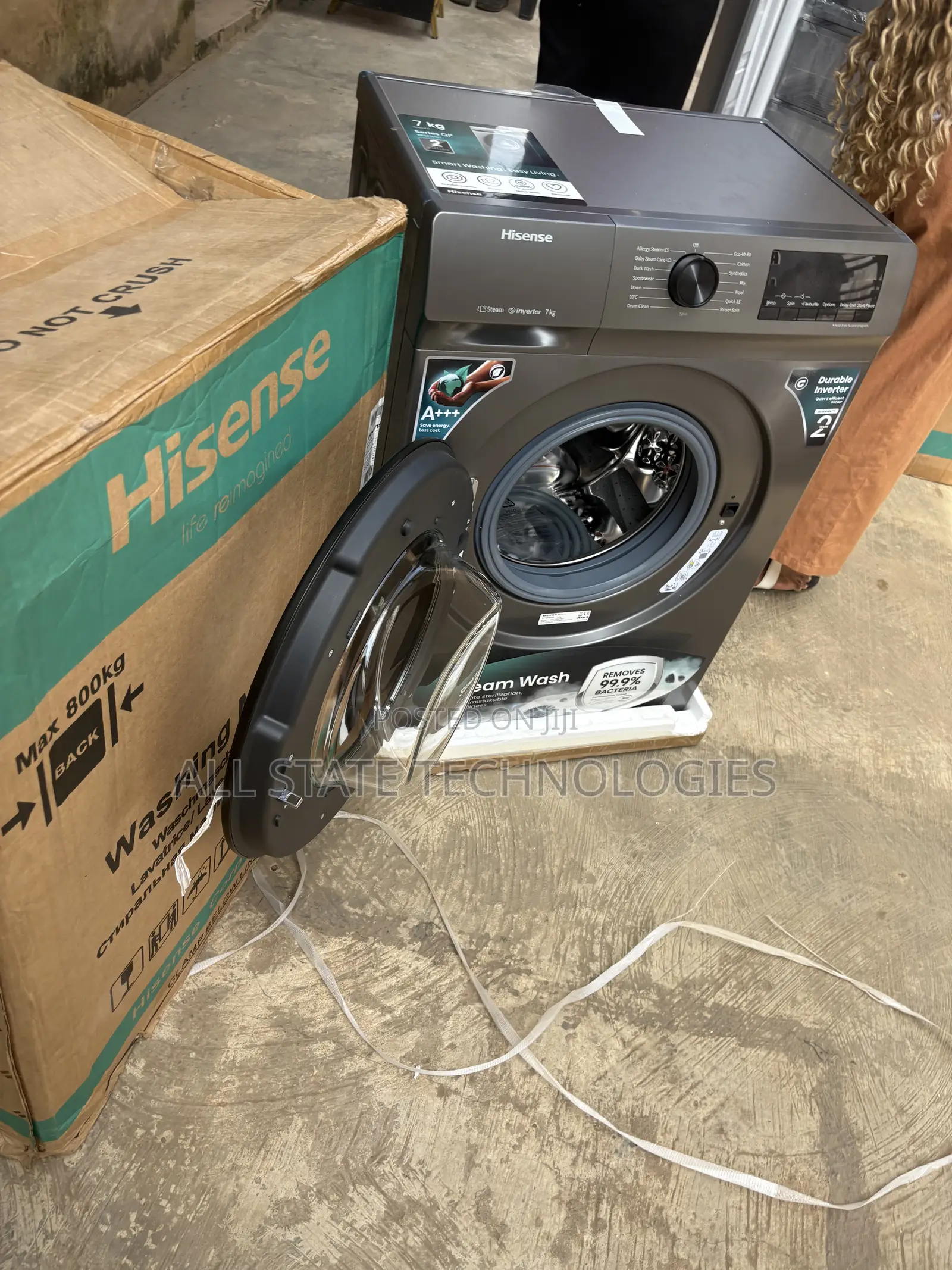 Hisense 7KG Titanium Grey Front Loader for Sale