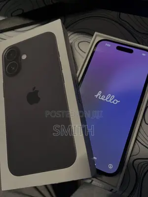 New Apple iPhone 16 128 GB Black
