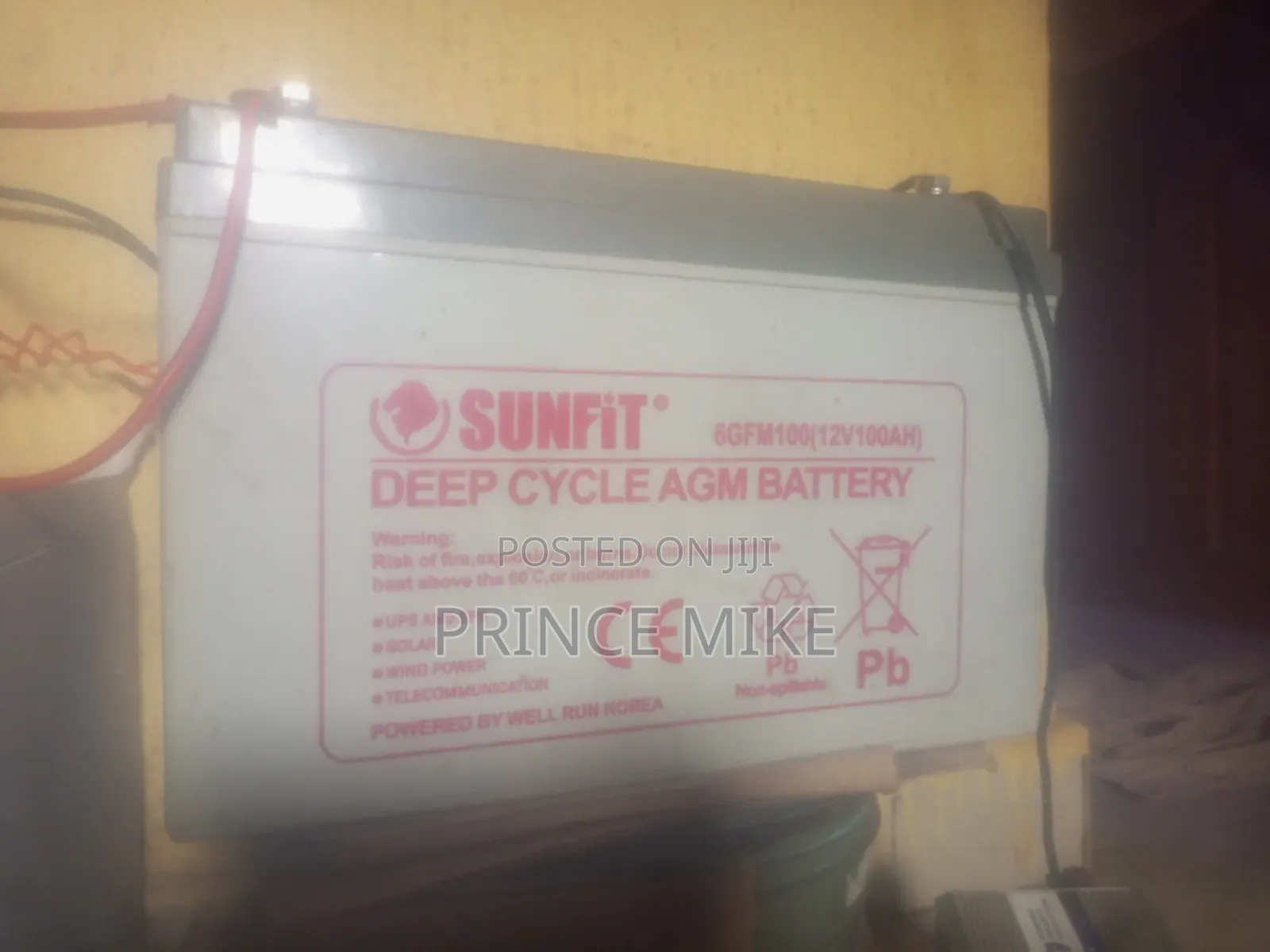 Deep Cycle Solar Battery