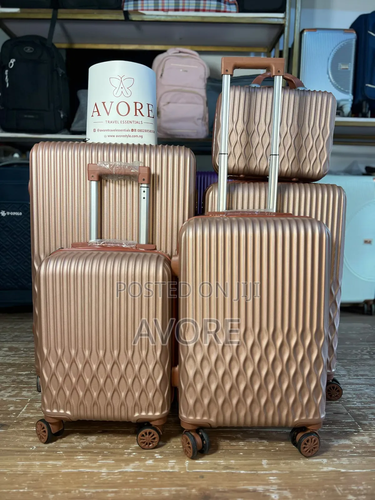 Rose Gold Rubber Box