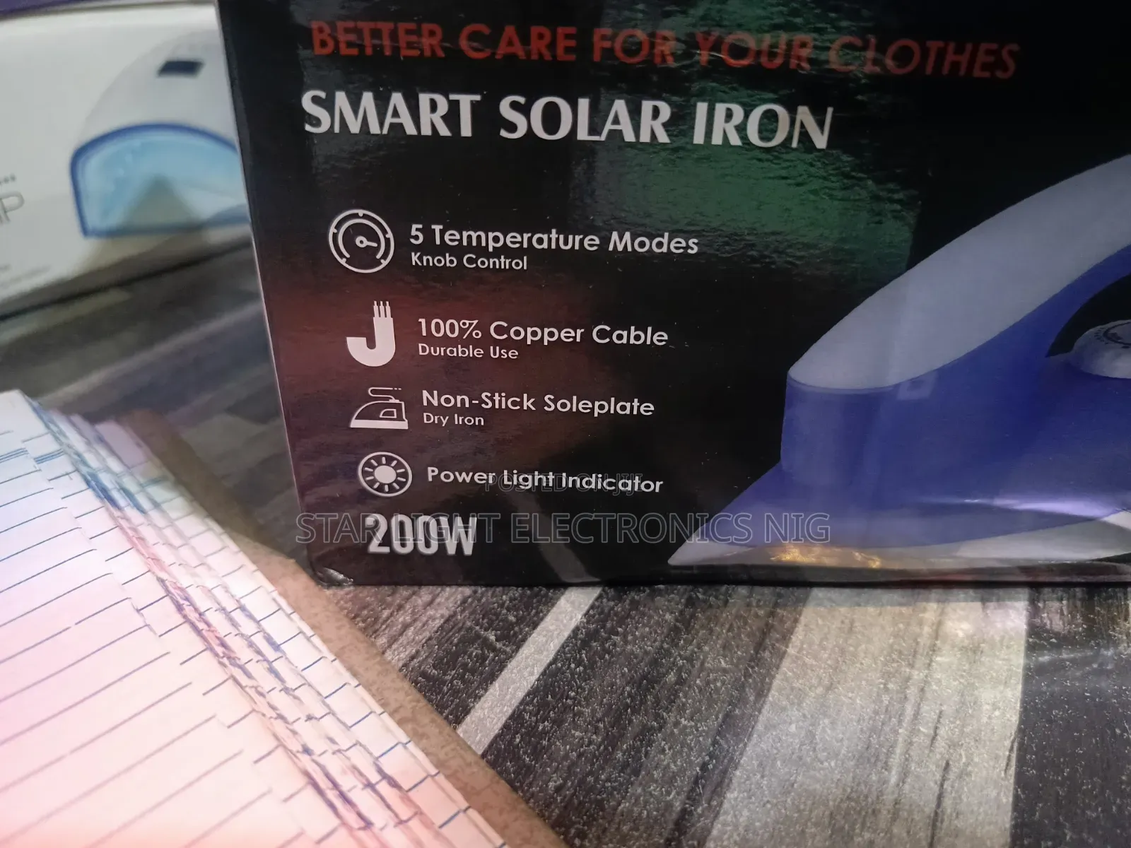 Smart Solar Iron