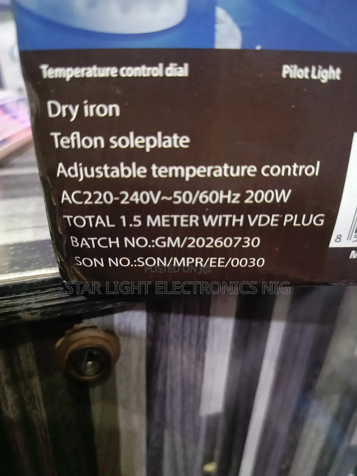 Smart Solar Iron