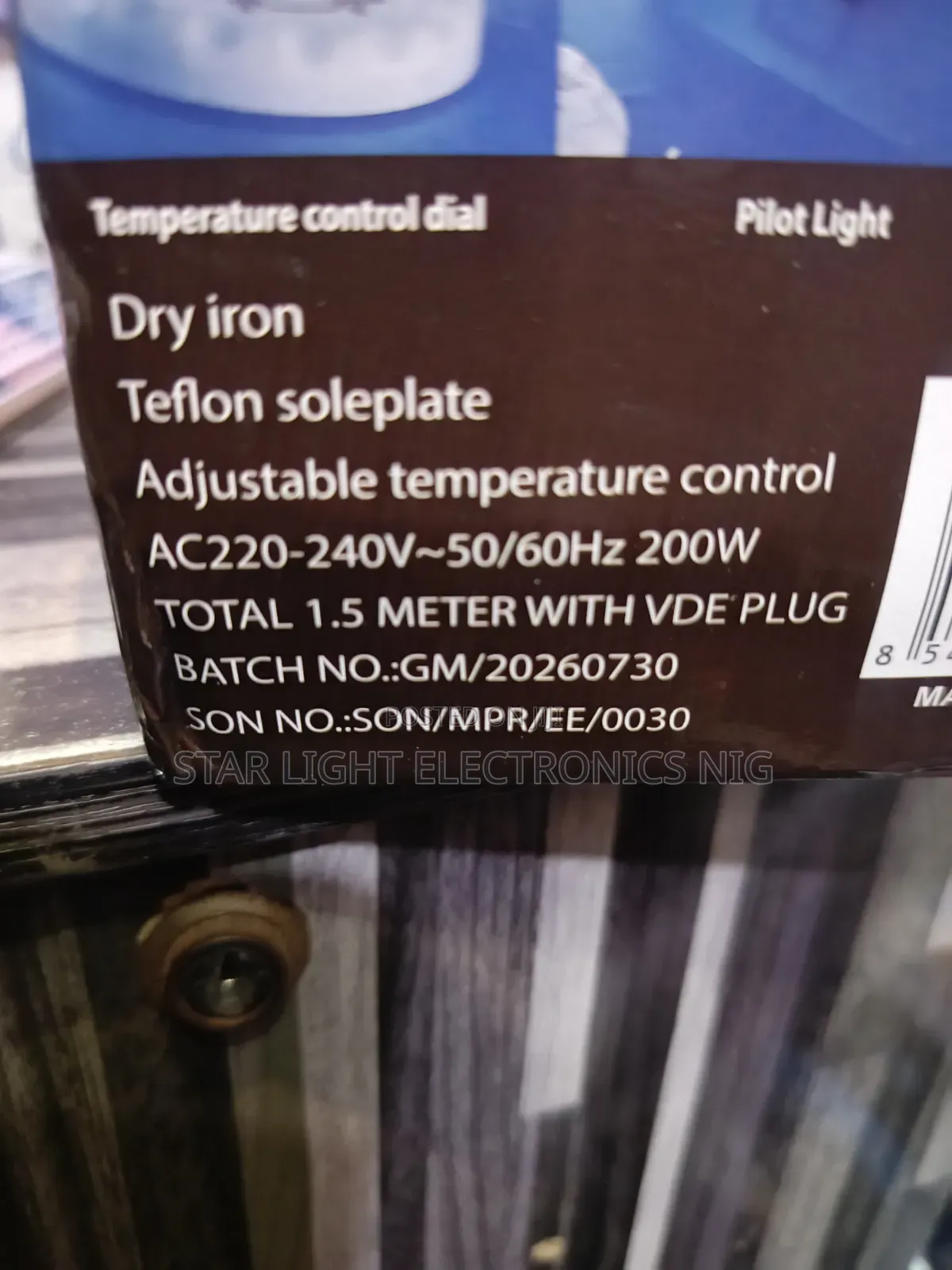 Smart Solar Iron