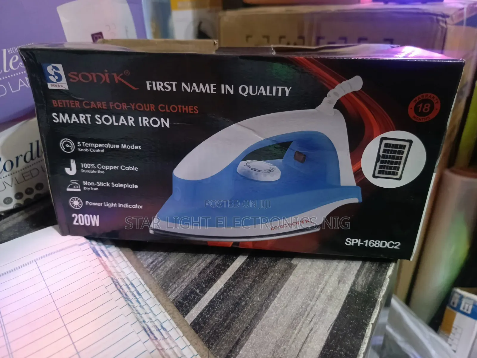 Smart Solar Iron