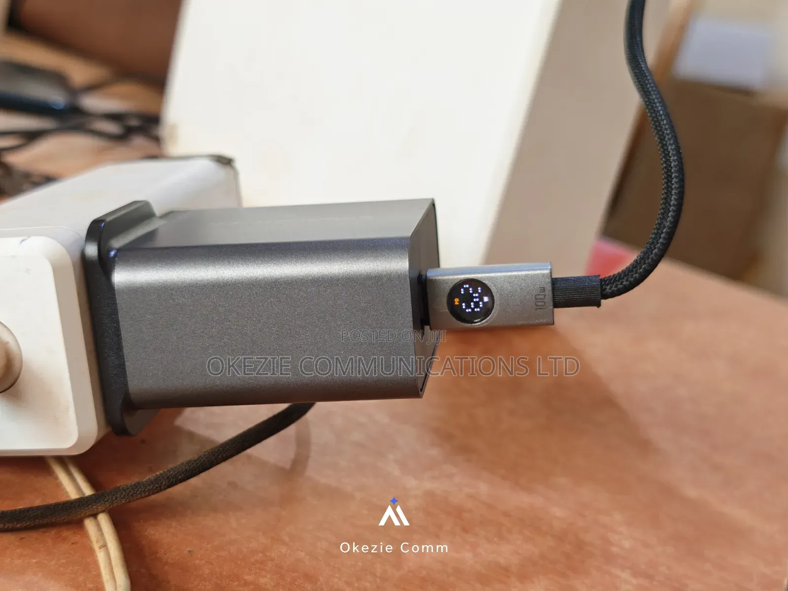 65 Watts Gan Fast Charger + USB-C Braided Cable