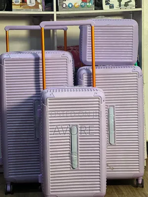 Lavender Rubber Luggage