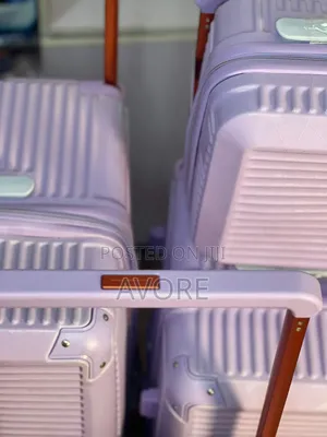 Lavender Rubber Luggage