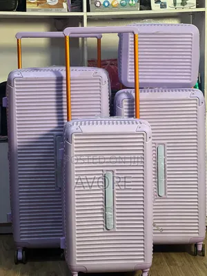 Lavender Rubber Luggage