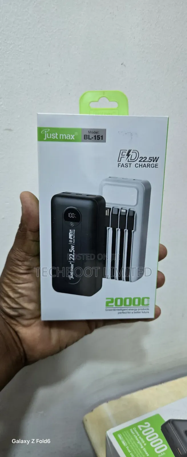 Just Max 22.5w Fast Charger