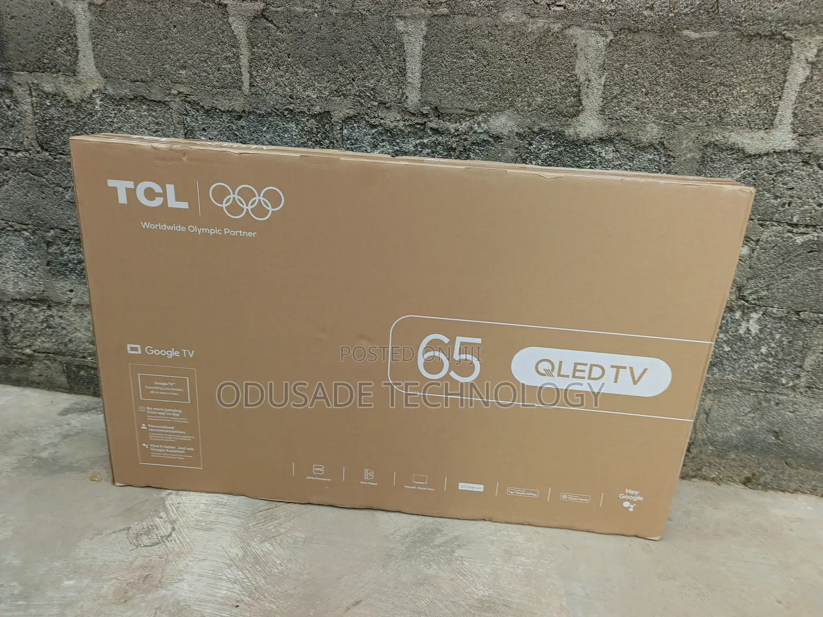 TCL 65” QLED Entertainment Television