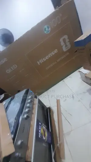 Brand New Hisense 100Q7Q 100-Inch QLED Smart Cinema TV