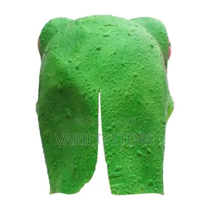 Halloween Cosplay Latex Frog Face Mask