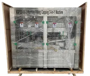 Monoblock 12-12-5 Water Bottling Machine With Cap Loader