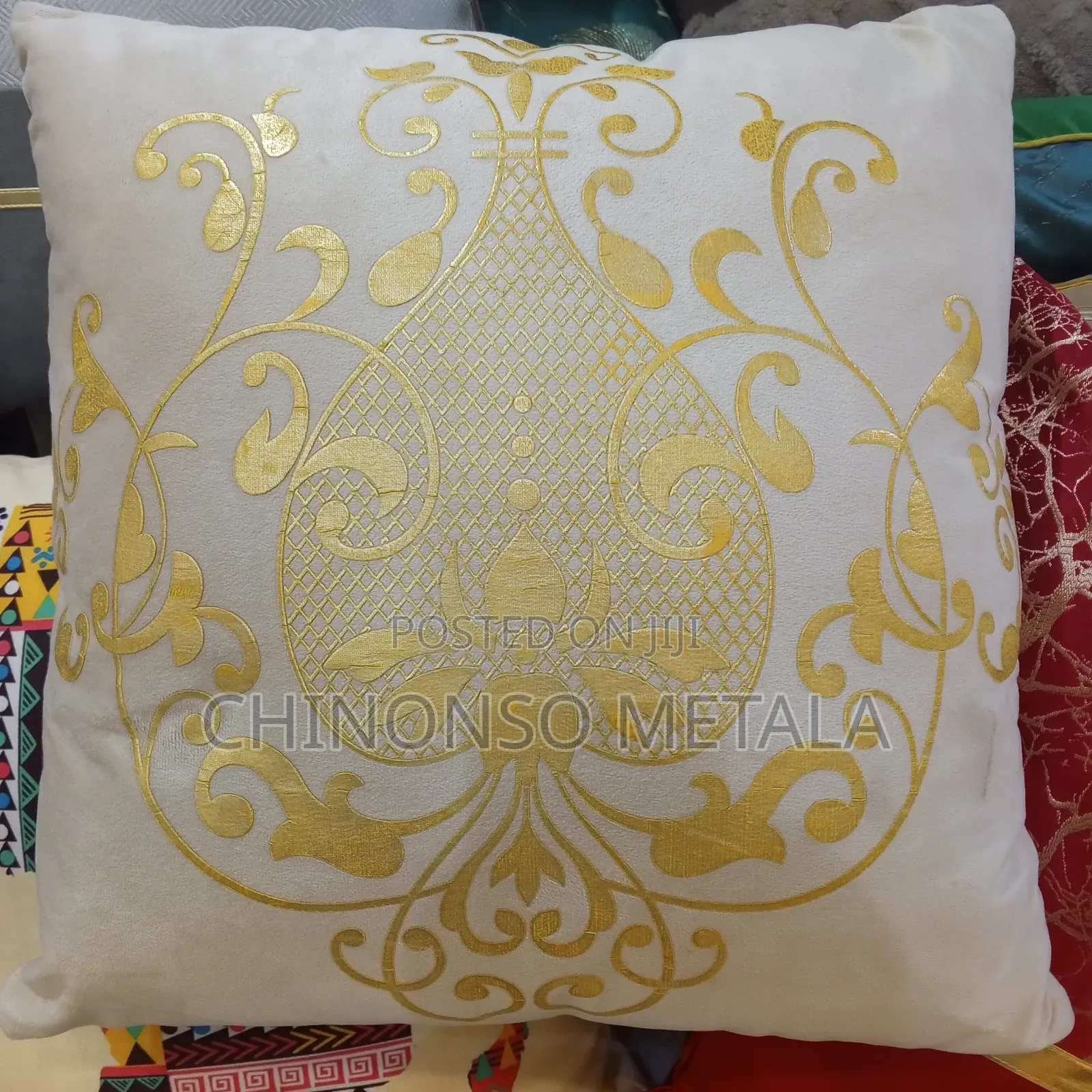 European Baroque Vintage Style Throw Pillow