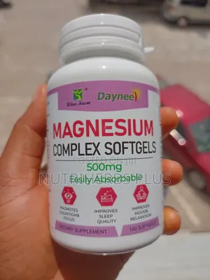 DAYNEE MAGNESIUM COMPLEX SOFTGEL (Stops Painful Nighttime Leg Cramps)