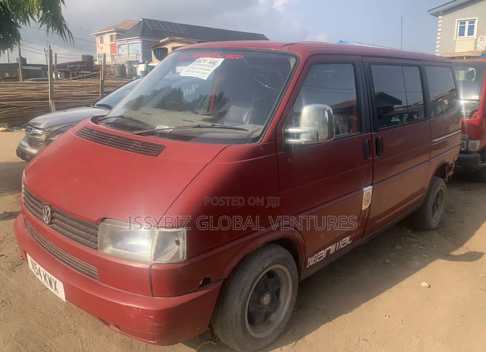 Volkswagen Transporter 2003 Red