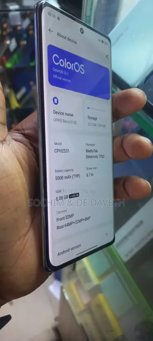 Oppo Reno 10 5G 256 GB Blue