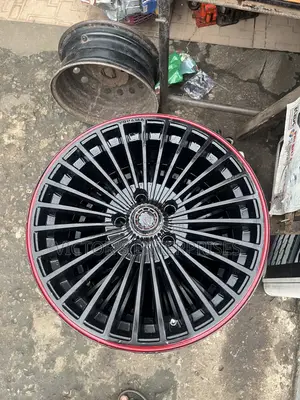 17-Inch Black Alloy Rims for Toyota and Lexus