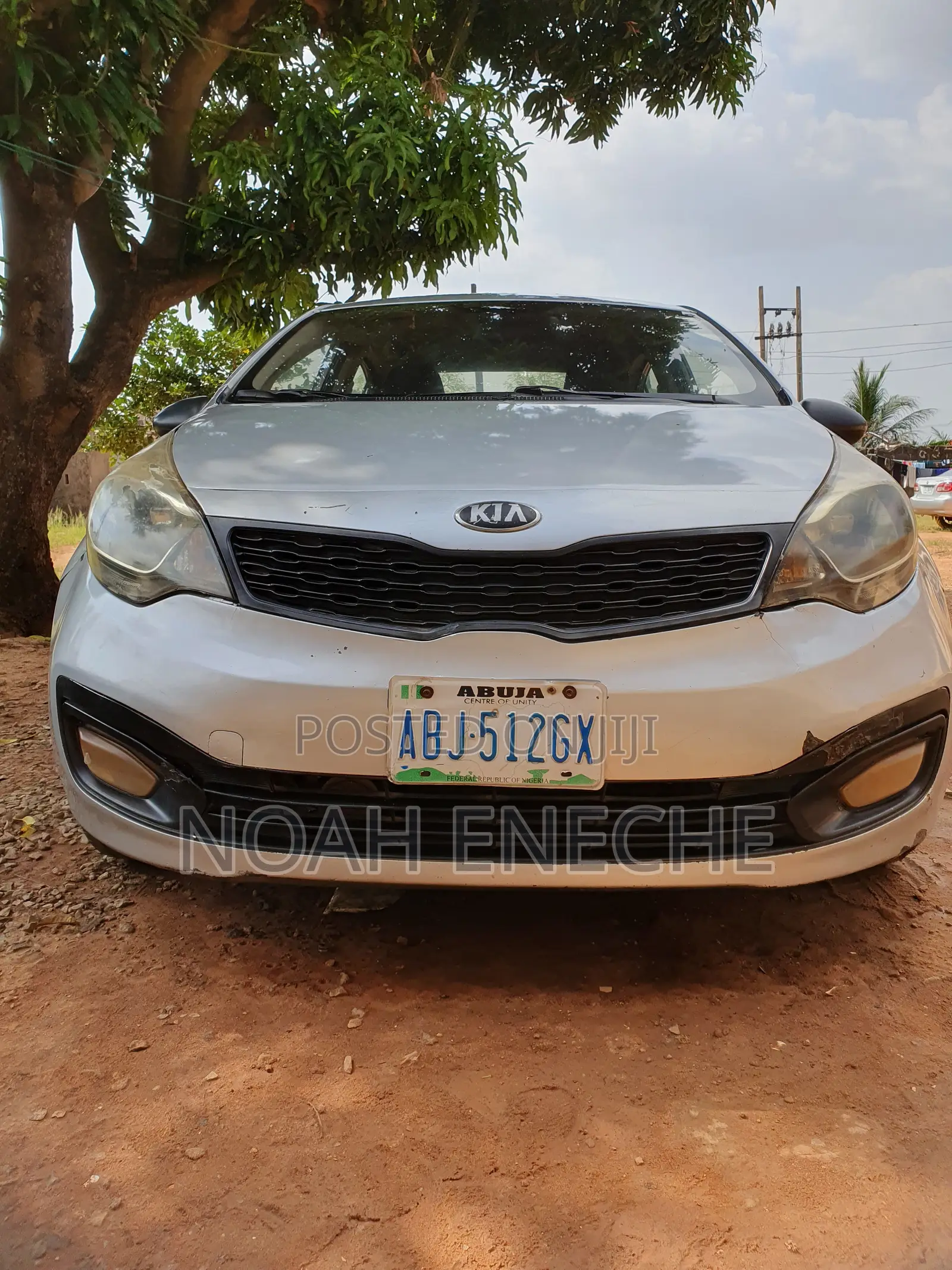 Kia Rio 2014 Silver