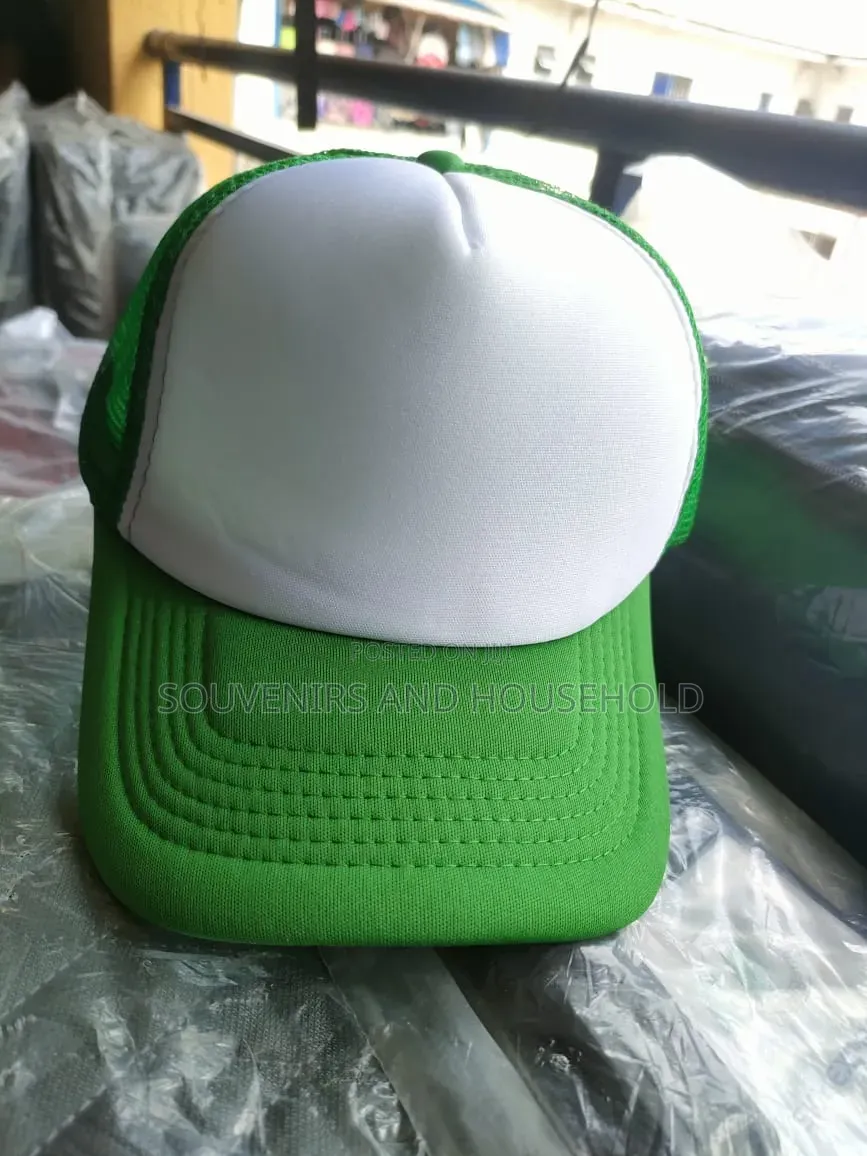 2-Colour Mesh Face Caps for Branding | Bulk Supply