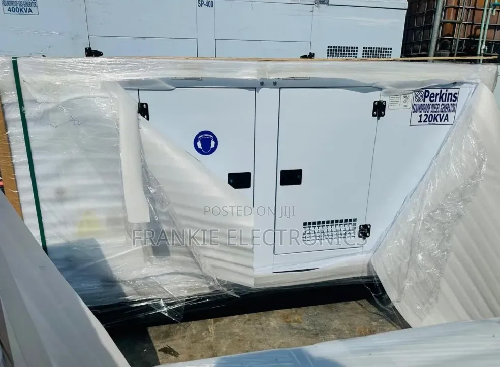 120kVA Perkins Diesel-Efficient Generator 100% Copper Coil