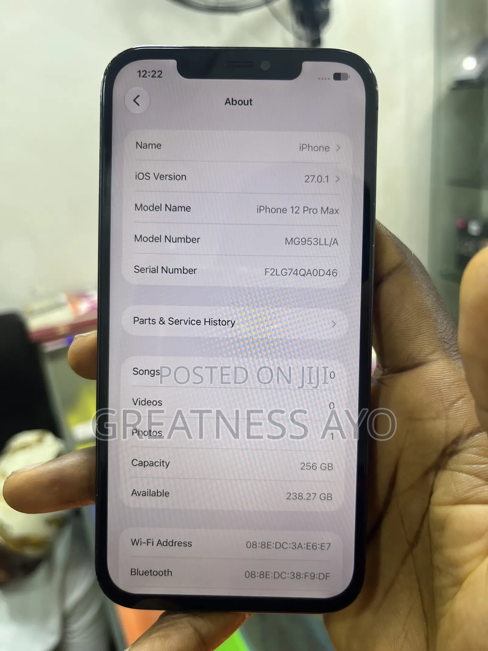 Apple iPhone 12 Pro Max 256 GB Blue