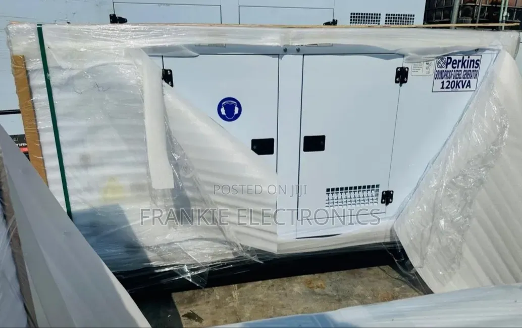 120kVA Perkins Diesel-Efficient Generator 100% Copper Coil