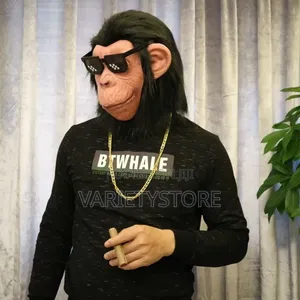 Halloween Gorilla Latex Face Mask