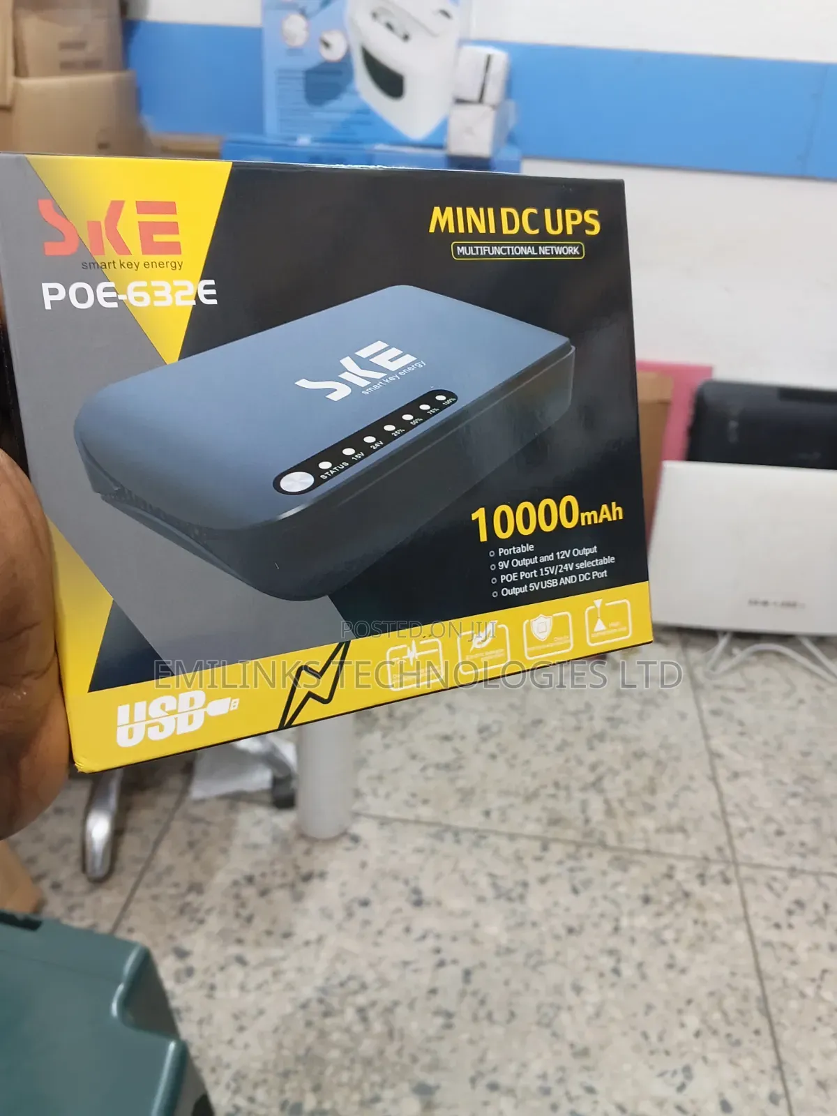 SKE Mini DC Ups 10000mAh