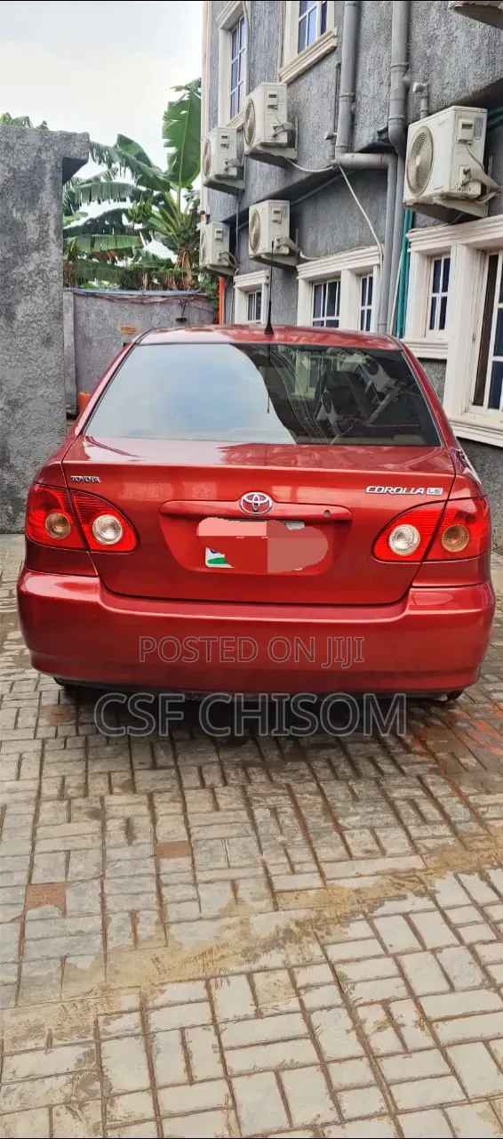 Toyota Corolla 2006 Red