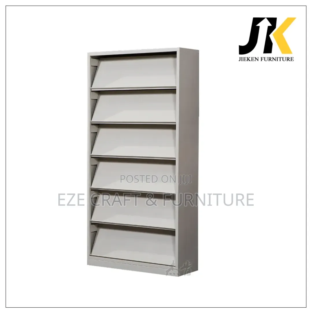 Metal School Library Book Magazine Rack