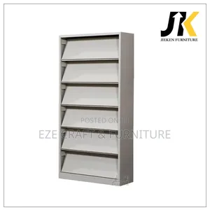 Metal School Library Book Magazine Rack