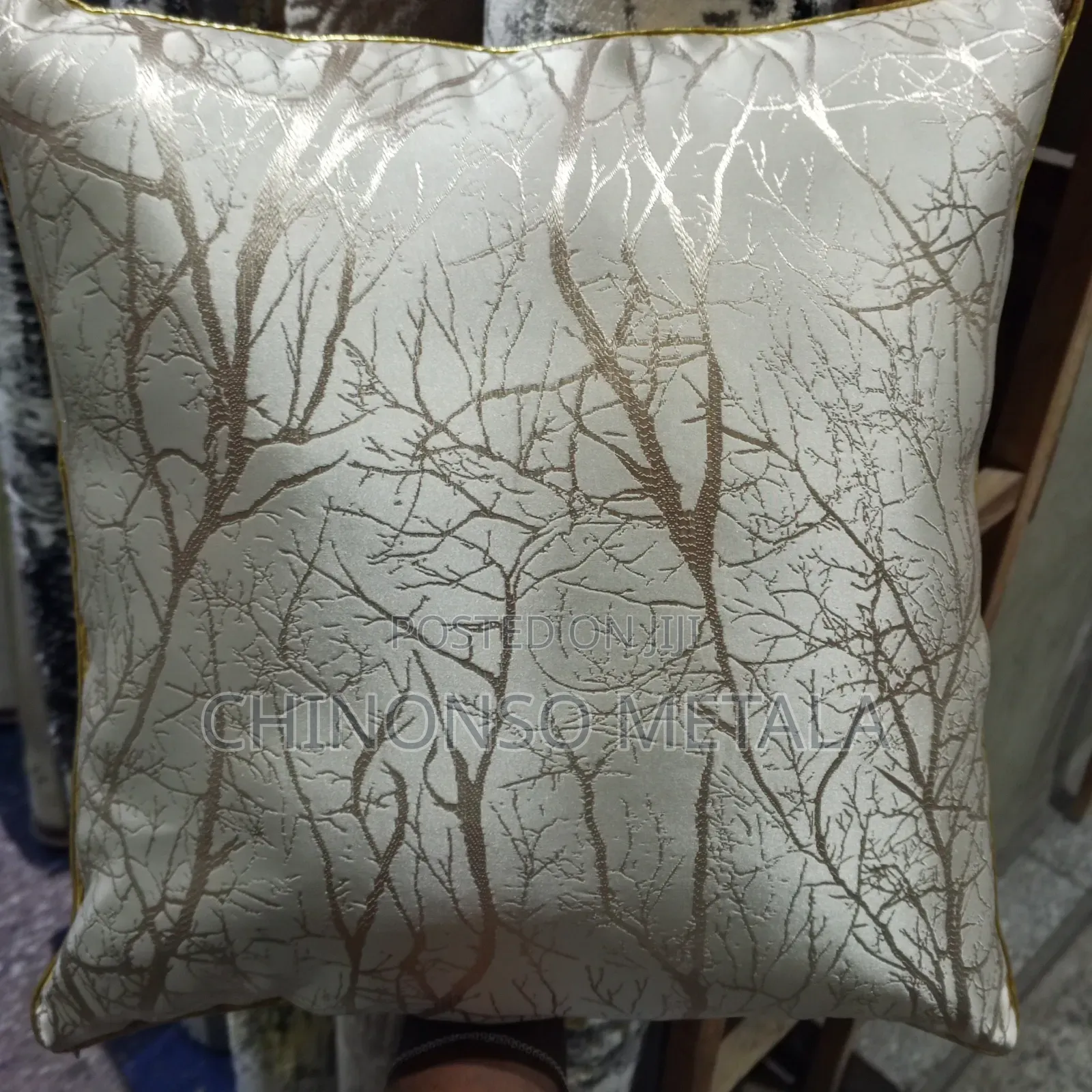 Branch Jacquard Cushion