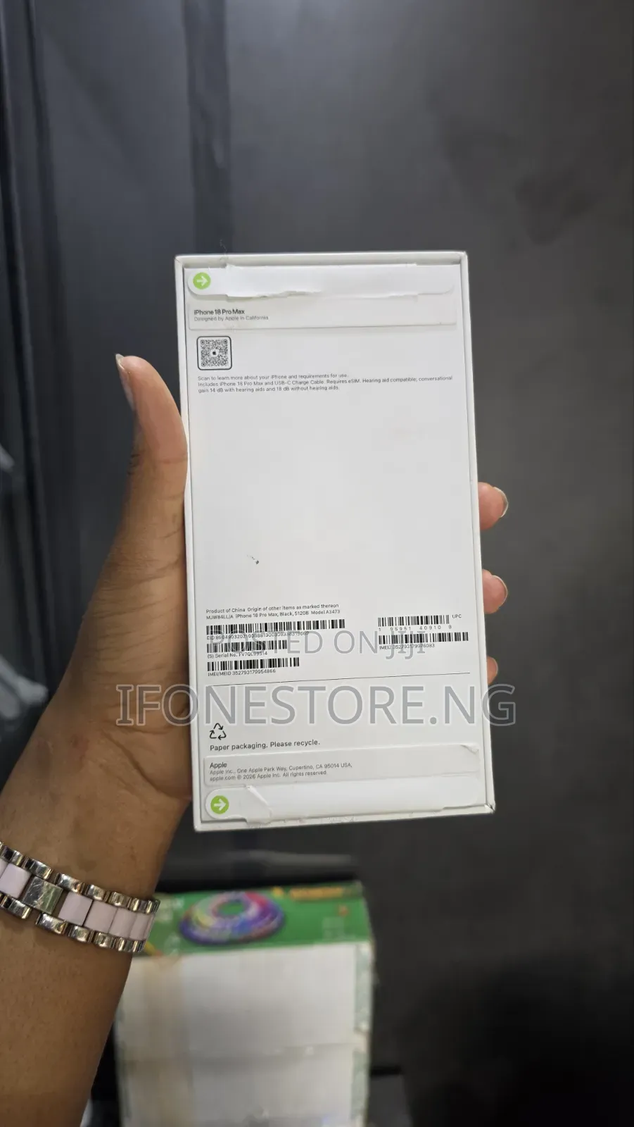 New Apple iPhone 18 Pro Max 512 GB Black