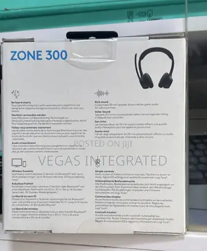 Logitech Zone 300 Lightweight, Wireless Bluetooth Headset