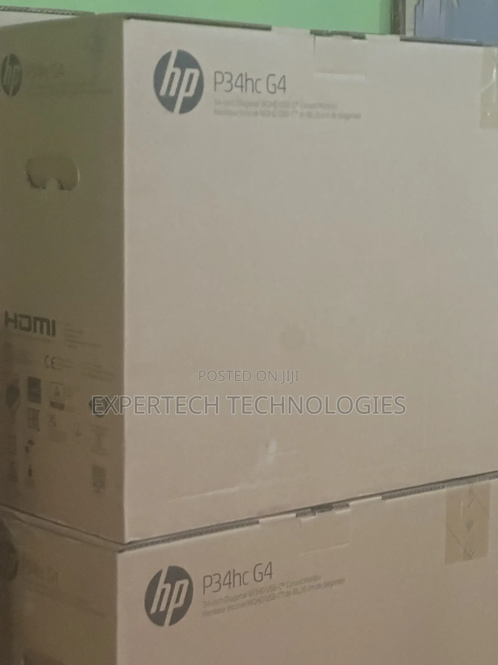 HP P34hc G4 USB-C Curved Monitor (21y56aa) 34" Diagonal