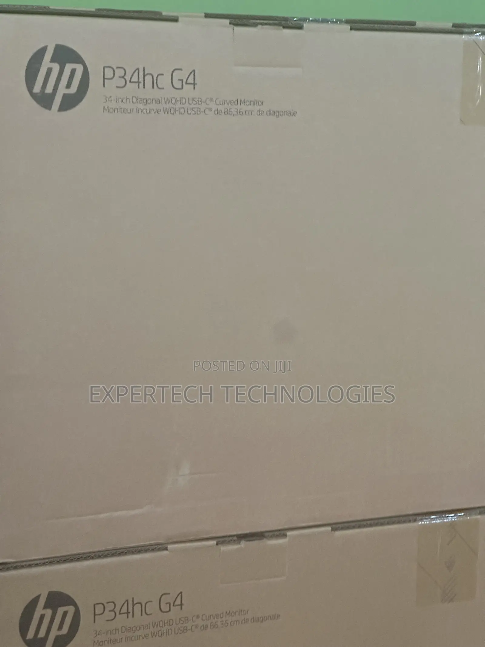 HP P34hc G4 USB-C Curved Monitor (21y56aa) 34" Diagonal