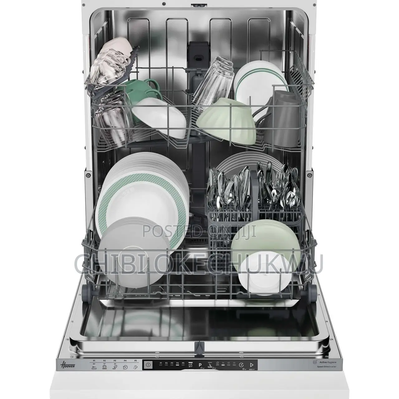 Hoover H-Dish 300 Full-Size Built-in Dishwasher