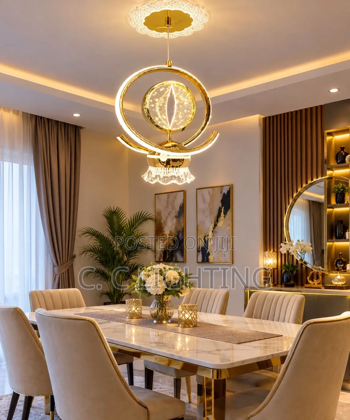 Luxury Modern LED Chandelier