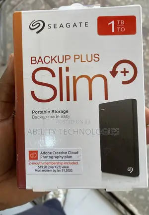 Seagate 1TB Sl Backup Hard Drive