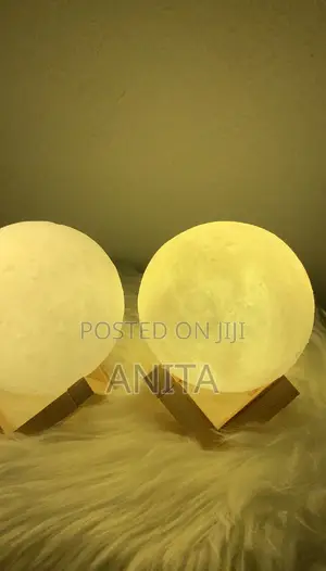 Battery Powered Moon Lamp