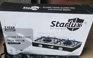 Starlux Portable Double Burner Gas Cooker