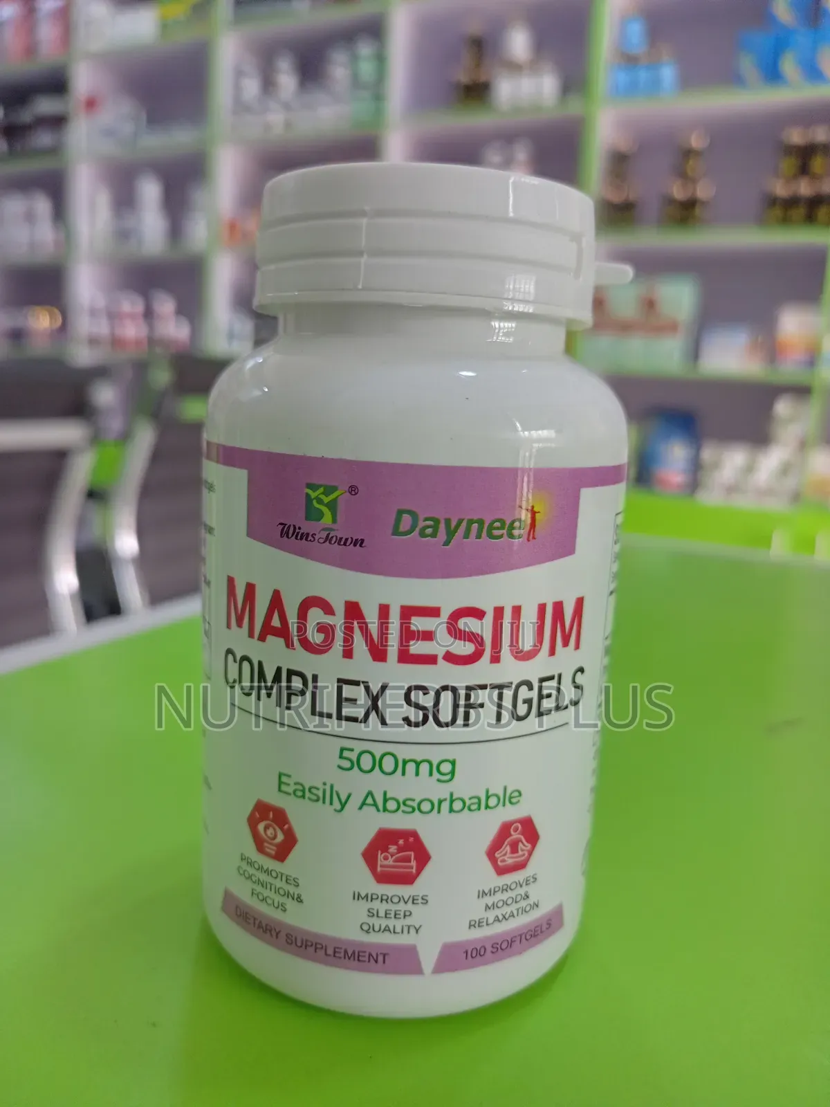 Daynee Magnesium Complex Softgel (Supports Muscle Relaxation)
