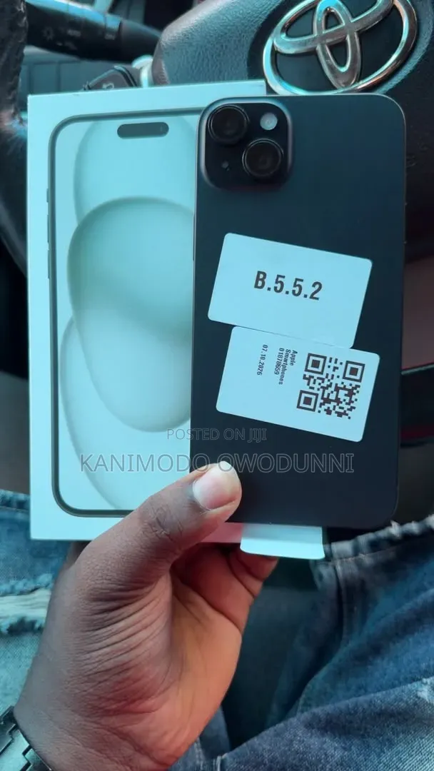 Apple iPhone 15 Plus 128 GB Black